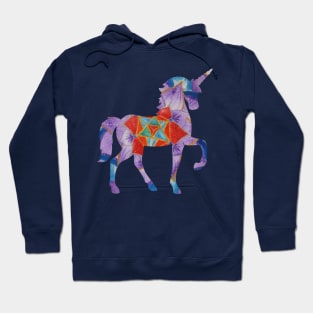 Purple unicorn Hoodie